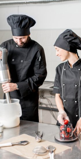 Corso di preparazione del gelato